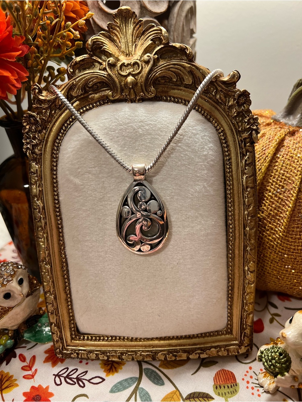 Brighton Contempo Teardrop Pendant Necklace